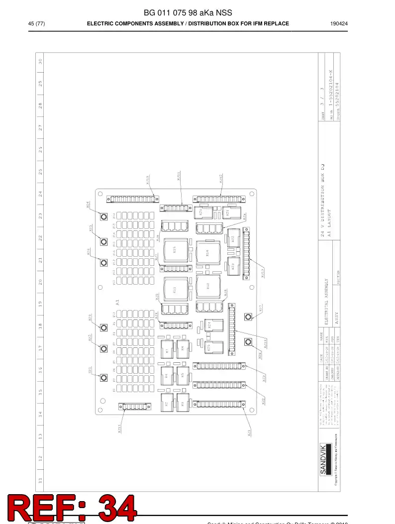 BG00243739d BG 002 437 39d Damper, Thread Mount - Sandvik Technical Drawing