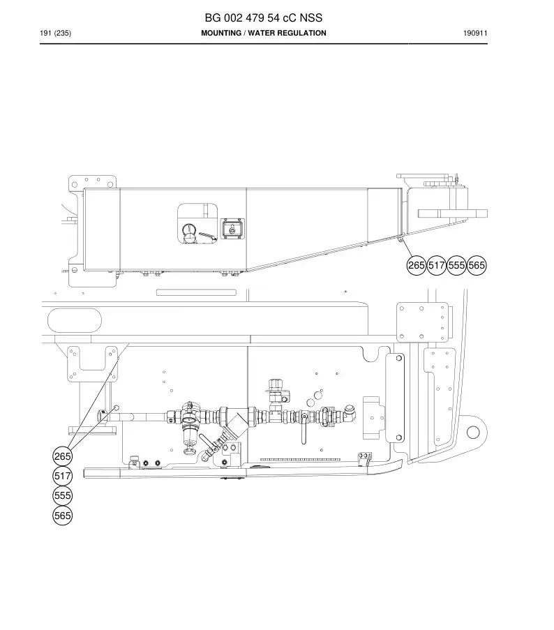 BG00247954c BG 002 479 54c Mounting - Sandvik Technical Drawing