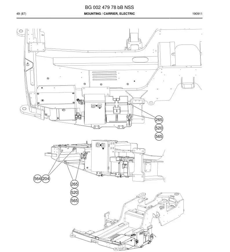 BG00247978b BG 002 479 78b Mounting - Sandvik Technical Drawing