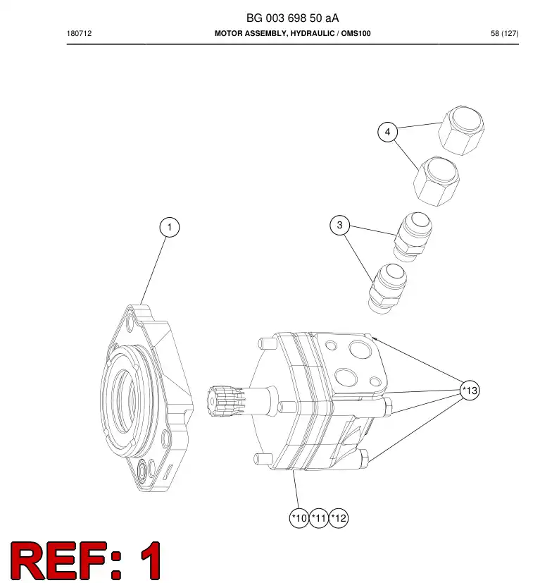 BG00255816c BG 002 558 16c Flange - Sandvik Technical Drawing