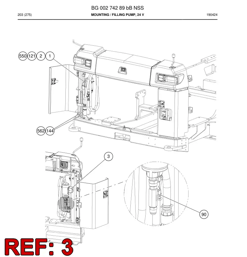 BG00262242e BG 002 622 42e Electrical Assembly - Sandvik Technical Drawing