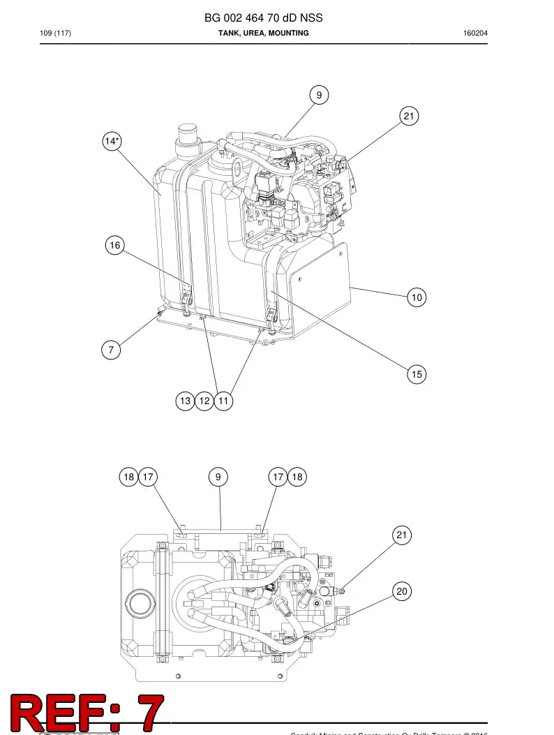 BG00267263b BG 002 672 63b Sheet, Rubber - Sandvik Technical Drawing