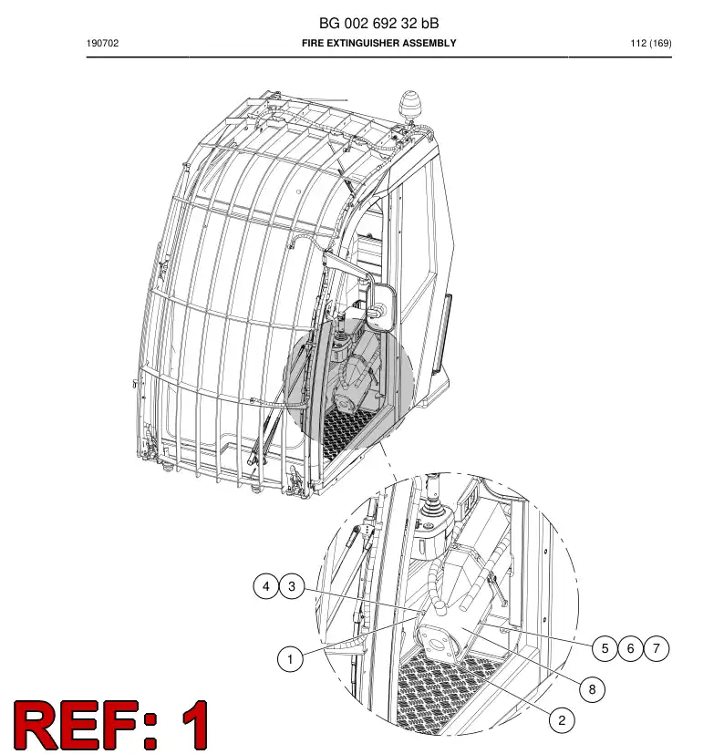 BG00269329a BG 002 693 29a Bracket - Sandvik Technical Drawing