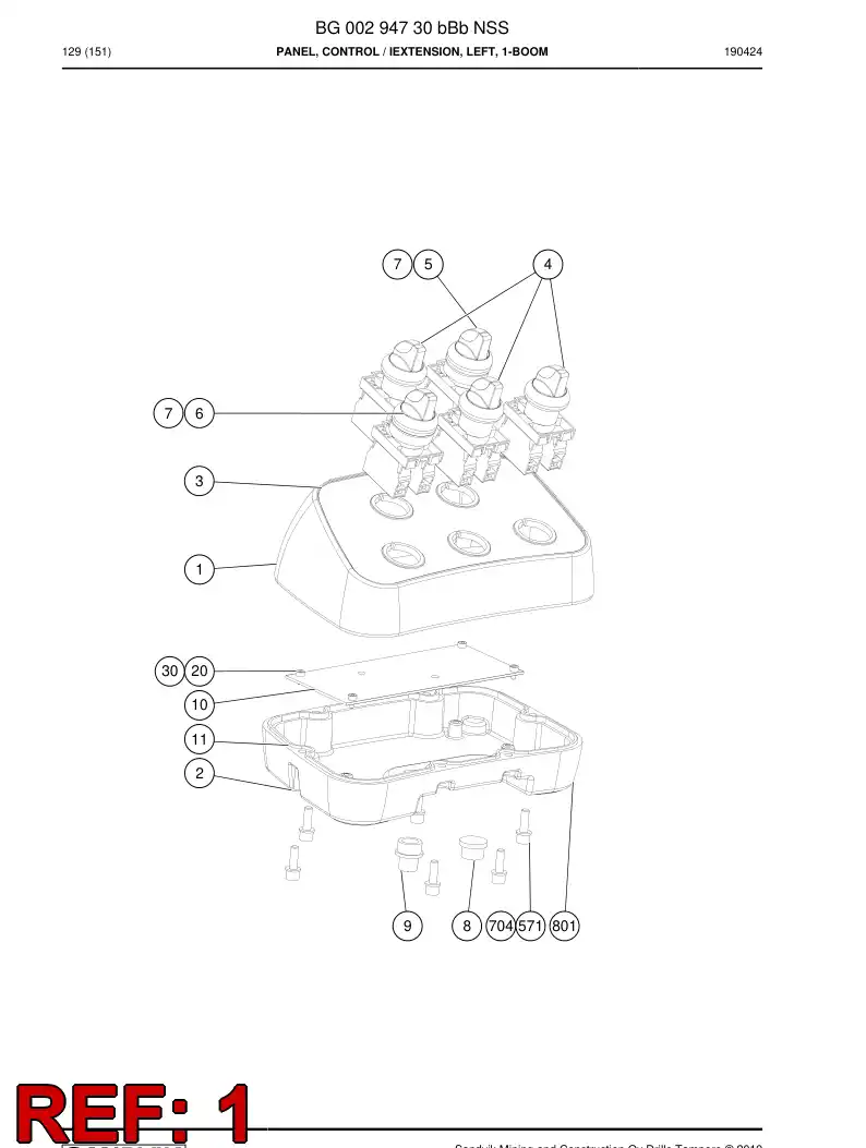 BG00270836b BG 002 708 36b Cover - Sandvik Technical Drawing