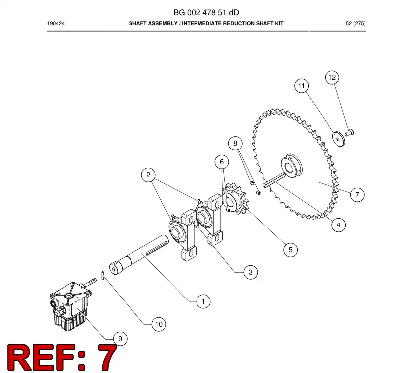 BG00277951b BG 002 779 51b Switch, Limit - Sandvik Technical Drawing