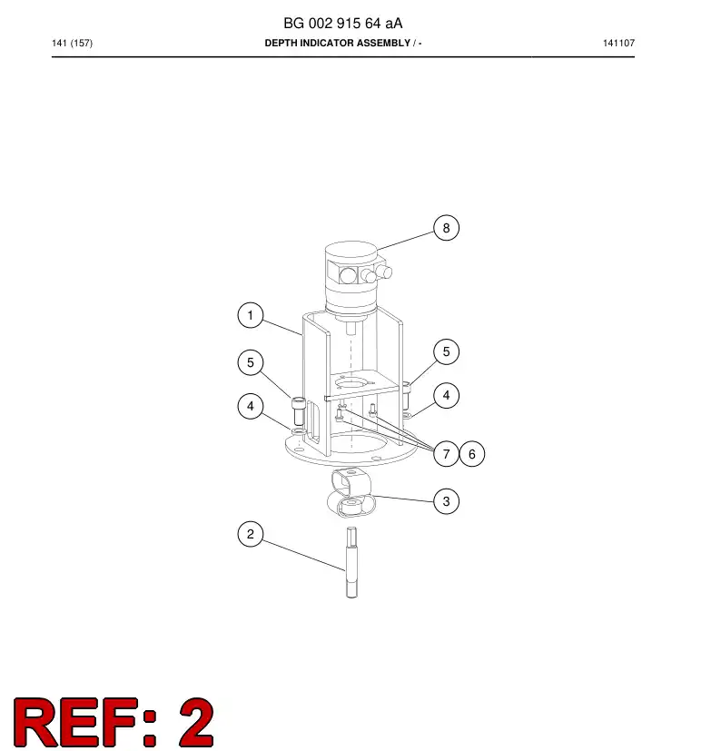 BG00278170a BG 002 781 70a Pin - Sandvik Technical Drawing