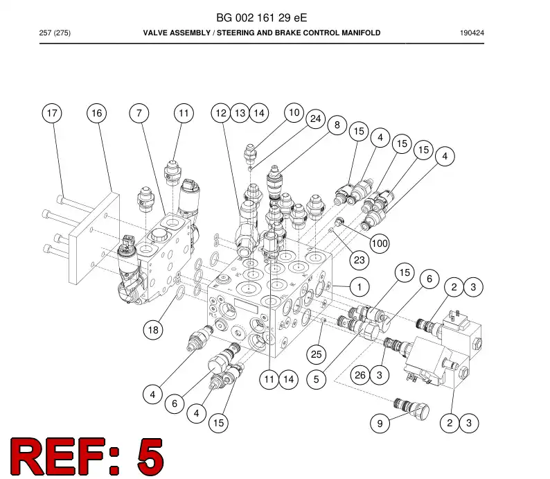 BG00285248a BG 002 852 48a Valve, Pressure Relief - Sandvik Technical Drawing