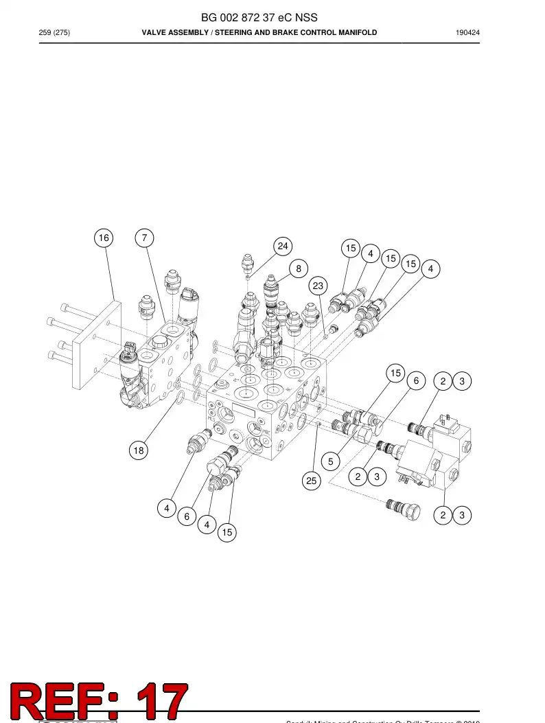 BG00285316b BG 002 853 16b Screw, Cap, Socket Head, Hexagon - Sandvik Technical Drawing