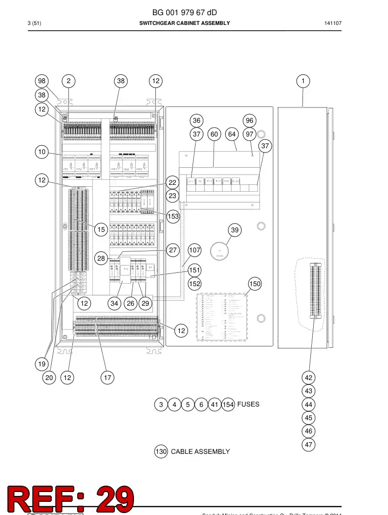 BG00290884a BG 002 908 84a Relay, Time - Sandvik Technical Drawing