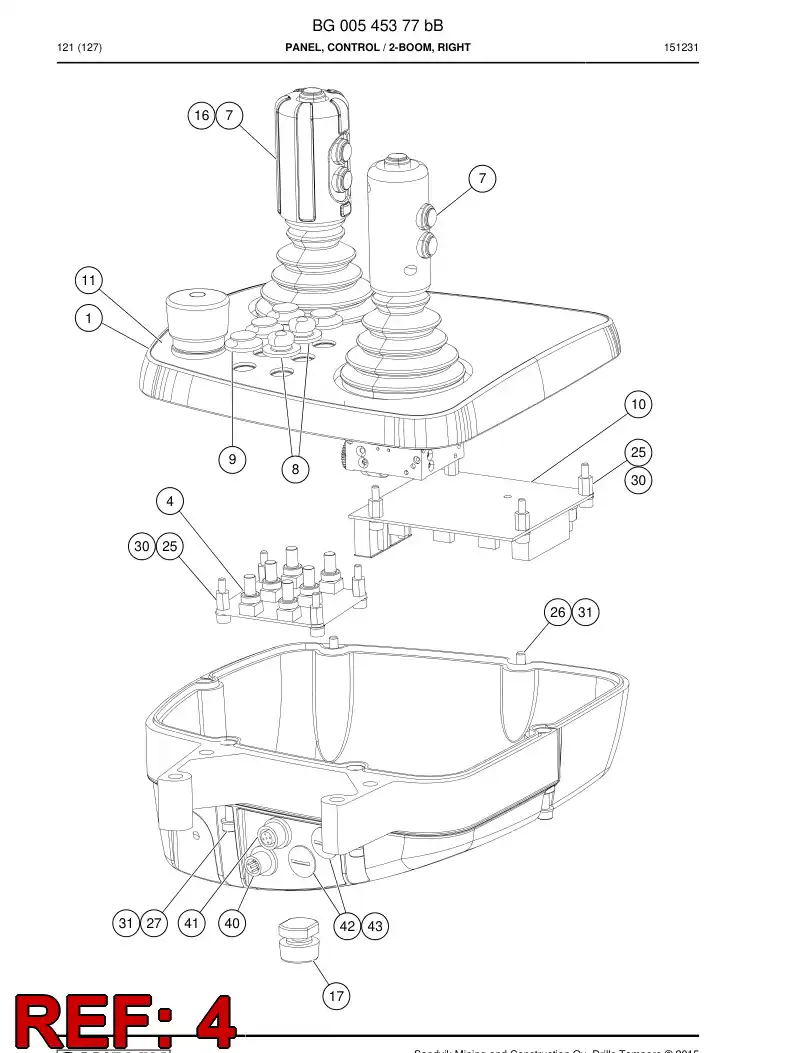 BG00293750a BG 002 937 50a Circuit Board - Sandvik Technical Drawing