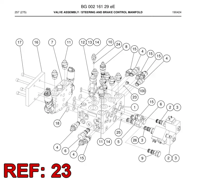 BG00295472a BG 002 954 72a Orifice - Sandvik Technical Drawing