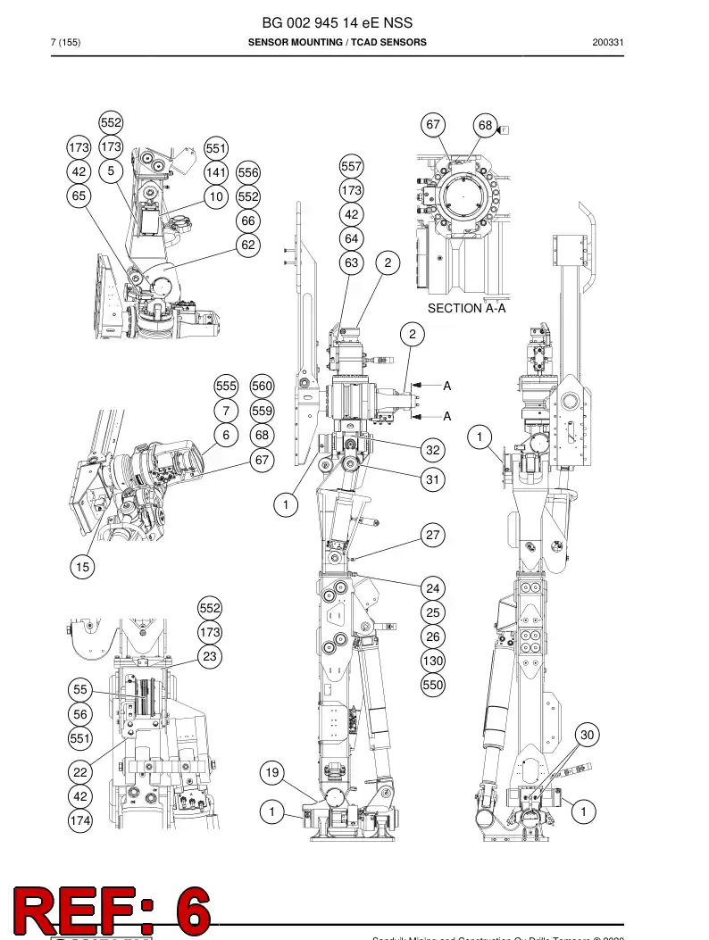 BG00298410a BG 002 984 10a Cover - Sandvik Technical Drawing