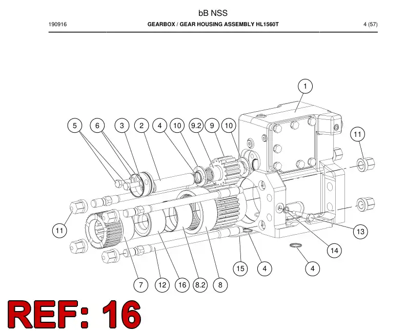 BG00300481f BG 003 004 81f MANDRIL - Sandvik Technical Drawing