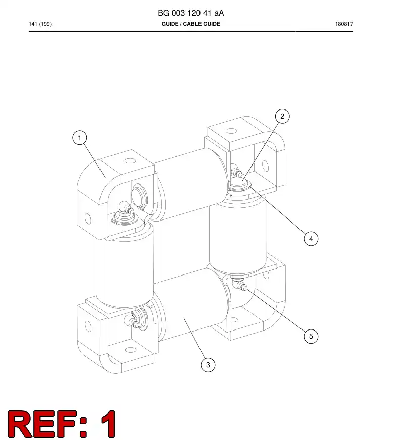 BG00311974a BG 003 119 74a Piece, Mounting - Sandvik Technical Drawing