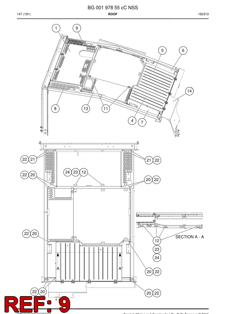 BG00313959a BG 003 139 59a Cover - Sandvik Technical Drawing