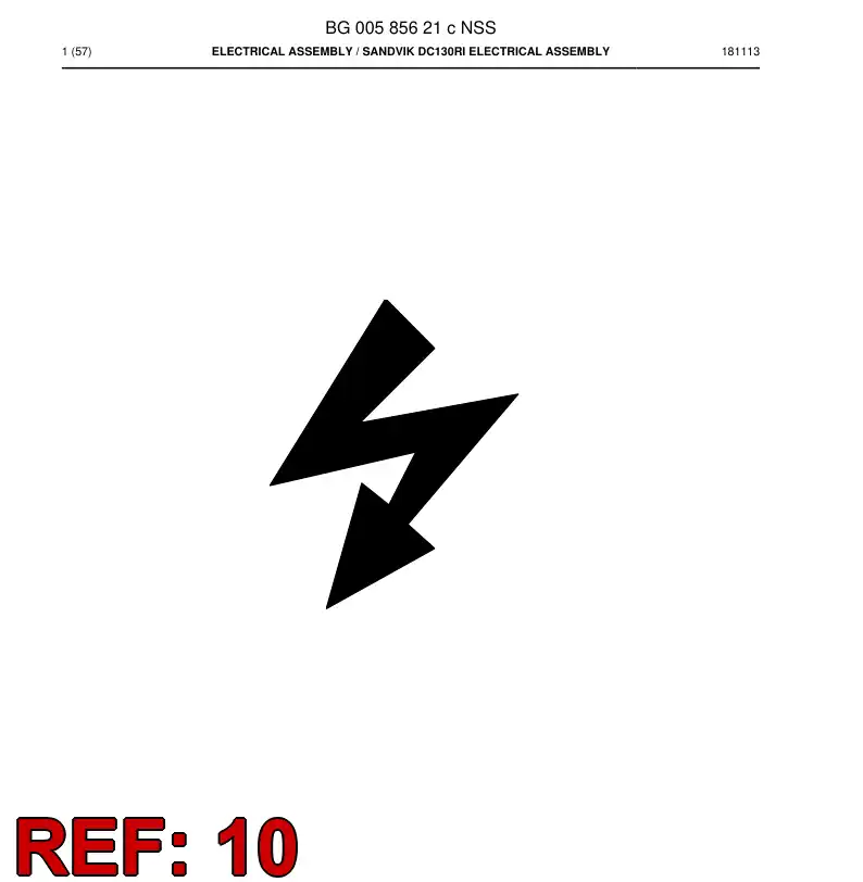 BG00326264c BG 003 262 64c Display - Sandvik Technical Drawing