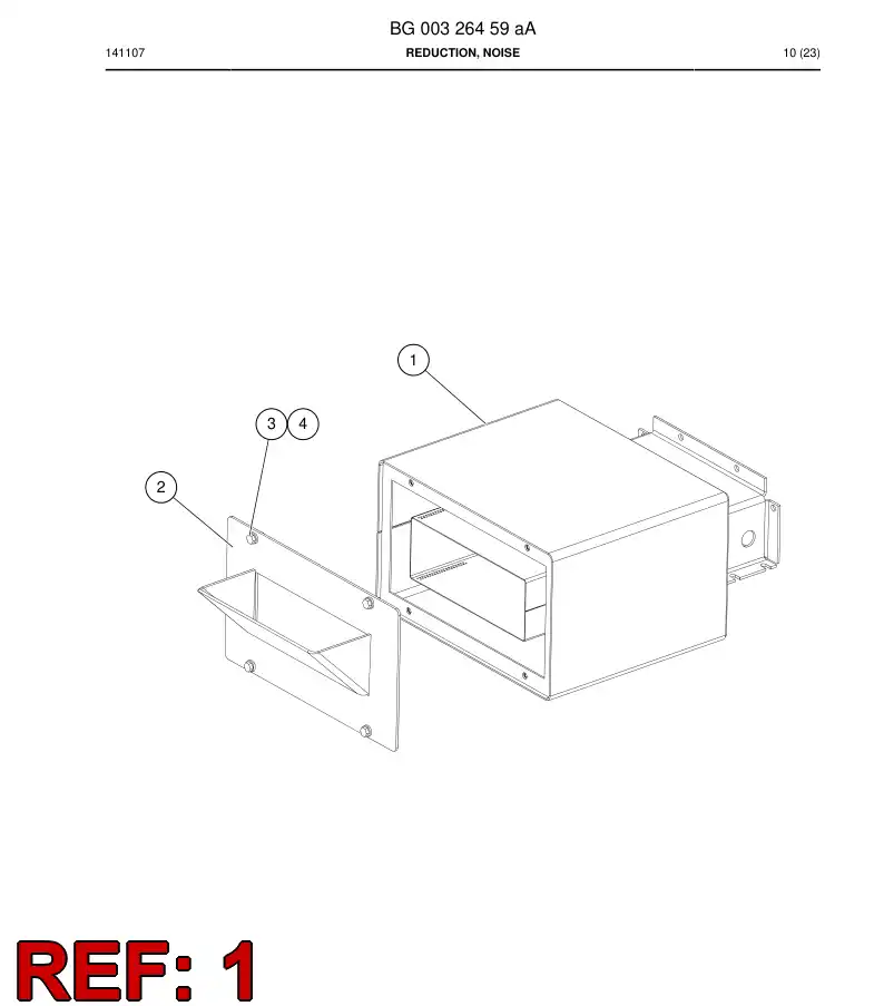 BG00326612a BG 003 266 12a Frame - Sandvik Technical Drawing