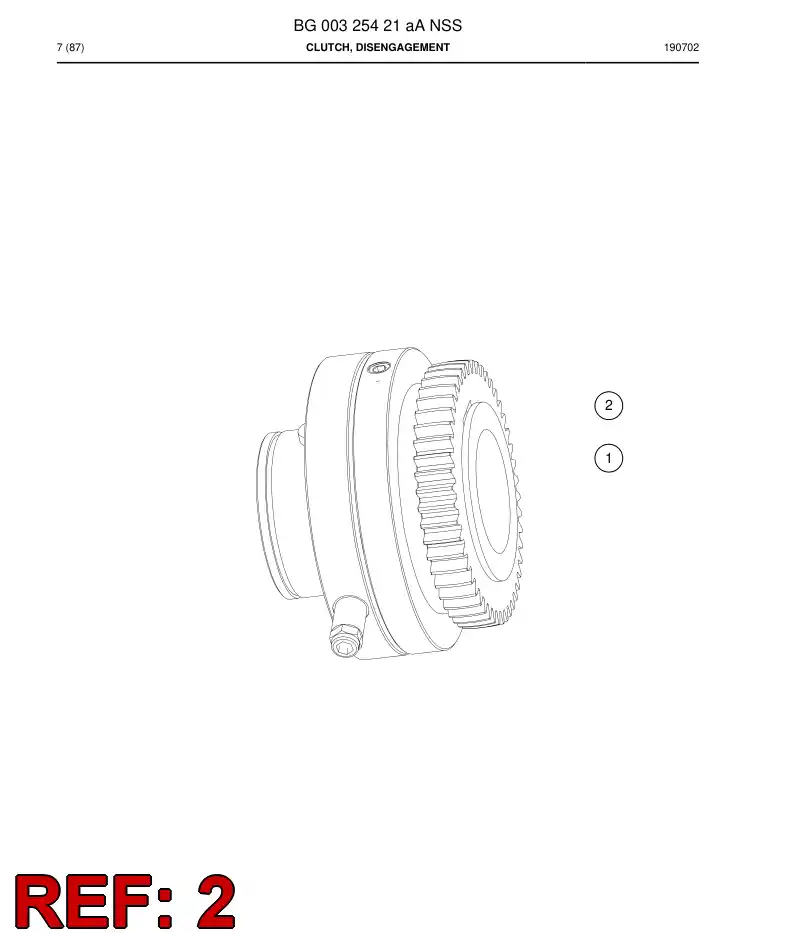 BG00327403a BG 003 274 03a Grease - Sandvik Technical Drawing