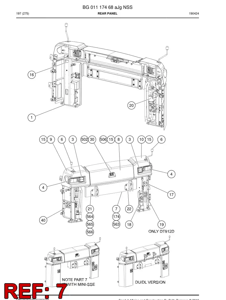 BG00329767b BG 003 297 67b Cover - Sandvik Technical Drawing