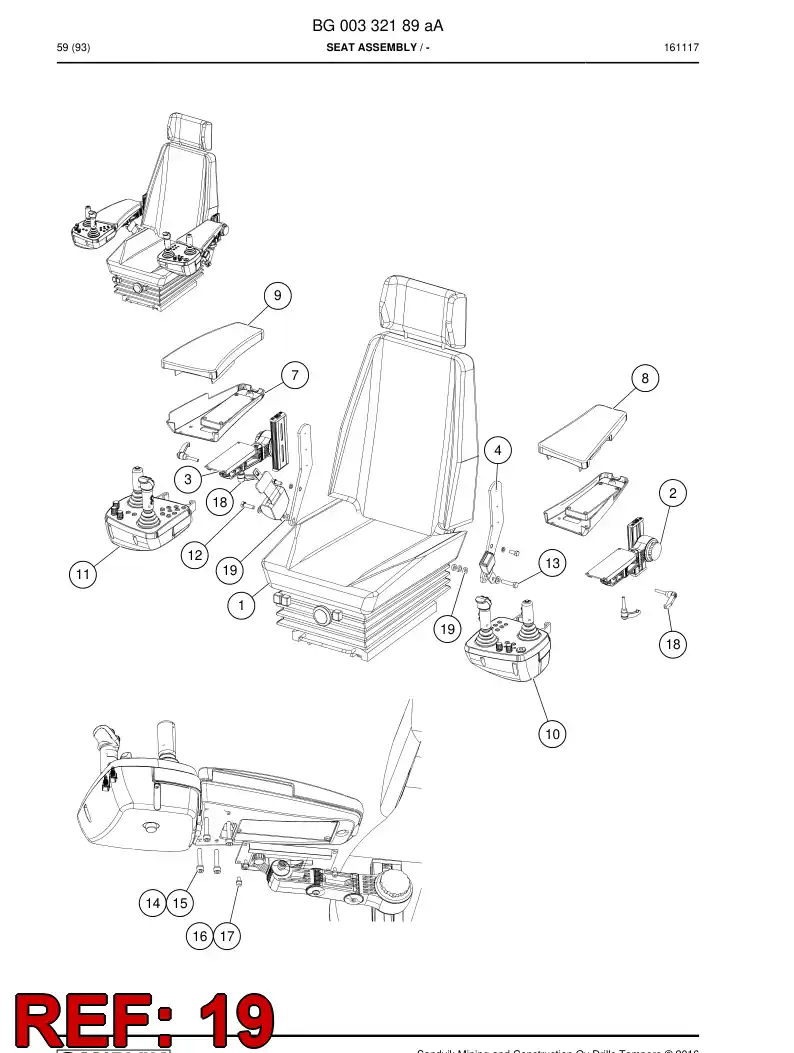 BG00332285a BG 003 322 85a Washer - Sandvik Technical Drawing