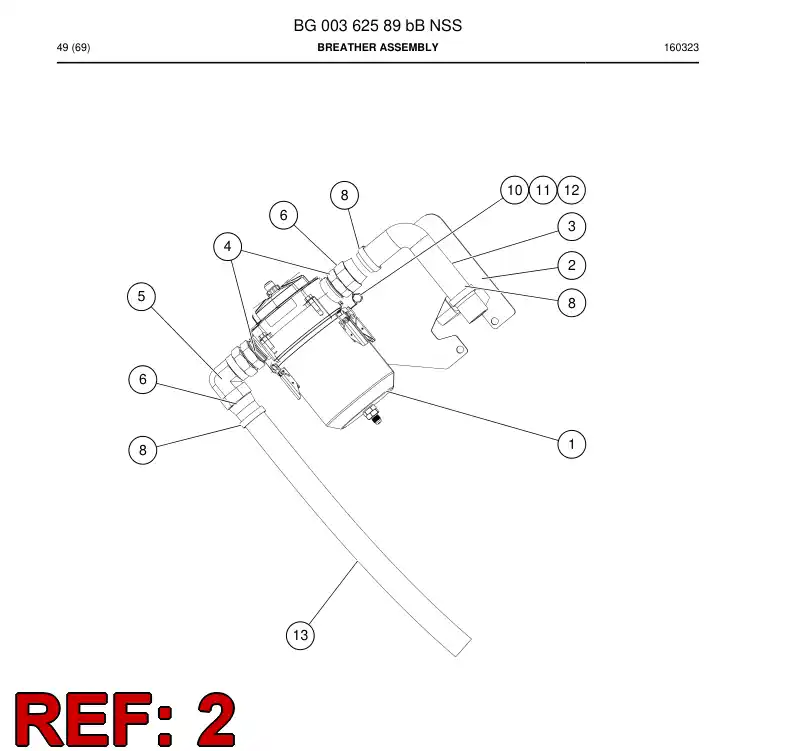 BG00333776a BG 003 337 76a Support - Sandvik Technical Drawing