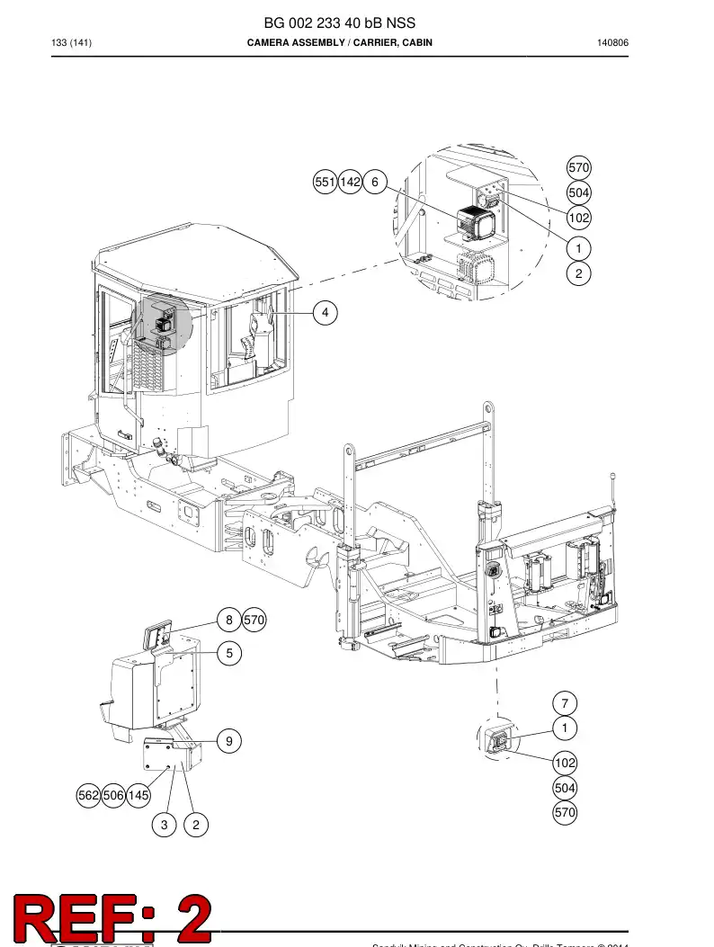 BG00334312a BG 003 343 12a Plate - Sandvik Technical Drawing
