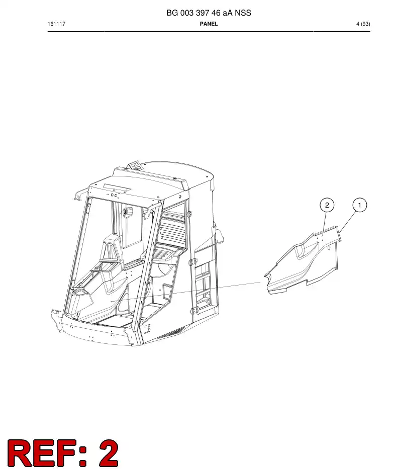 BG00339754a BG 003 397 54a Rivet - Sandvik Technical Drawing