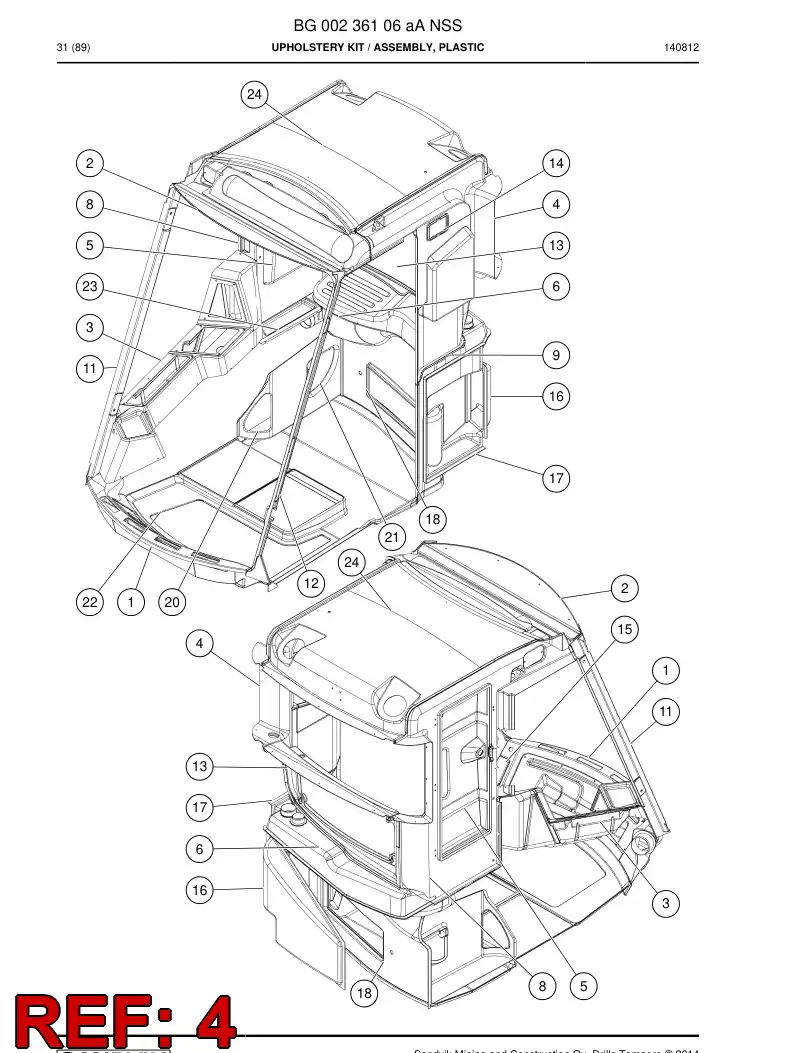 BG00339788a BG 003 397 88a PRING - Sandvik Technical Drawing