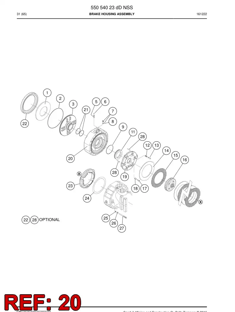 BG00343652a BG 003 436 52a Cover - Sandvik Technical Drawing