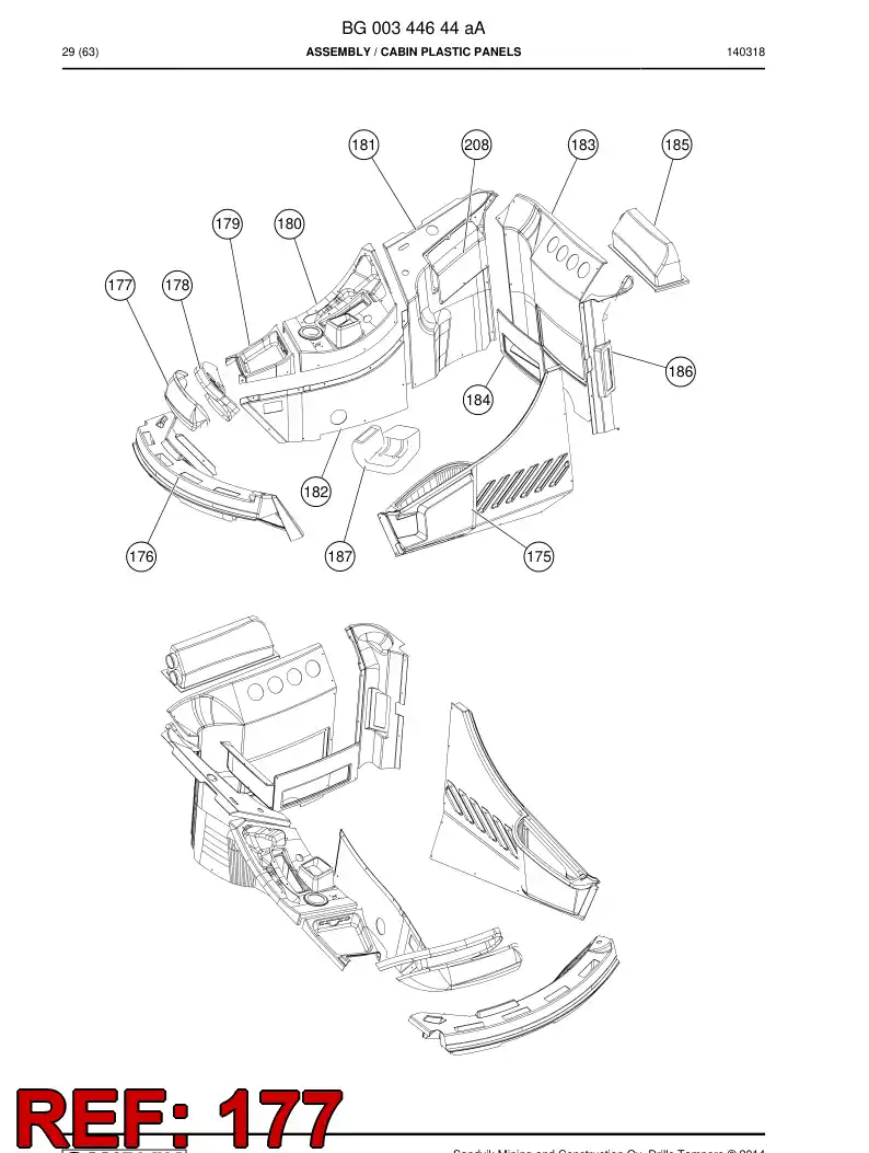 BG00345114a BG 003 451 14a PRING - Sandvik Technical Drawing