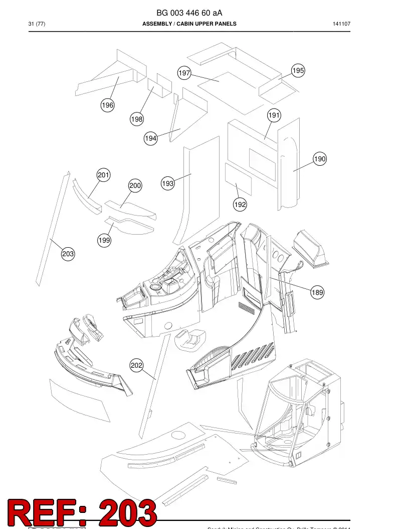 BG00345329a BG 003 453 29a PRING - Sandvik Technical Drawing