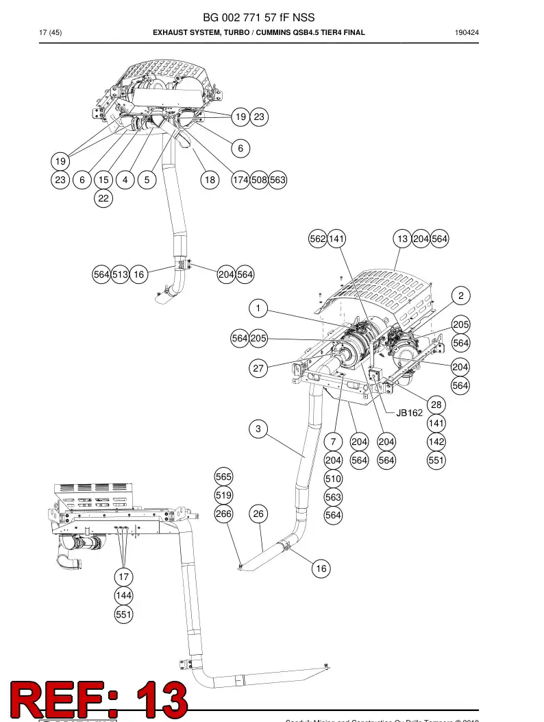 BG00348423c BG 003 484 23c Cover - Sandvik Technical Drawing