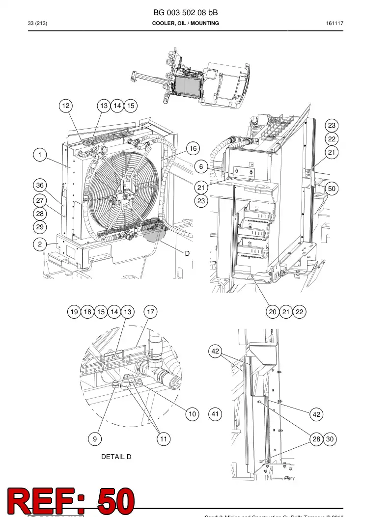 BG00350476a BG 003 504 76a Plate - Sandvik Technical Drawing