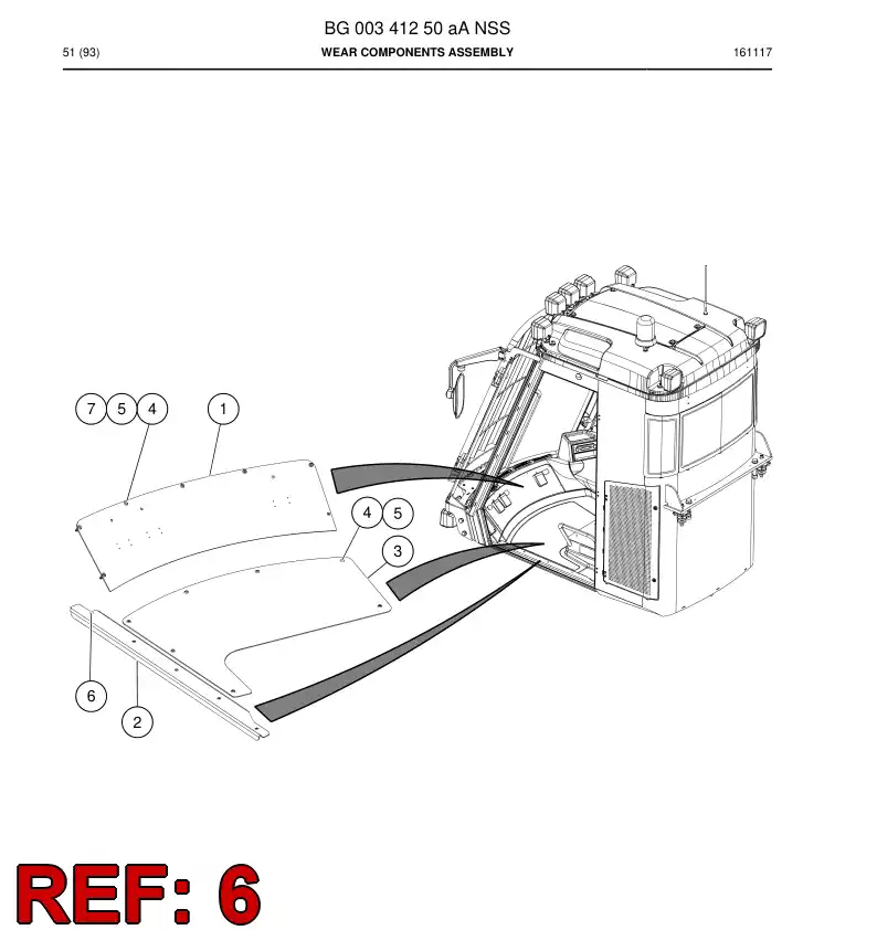 BG00365573a BG 003 655 73a Screw - Sandvik Technical Drawing
