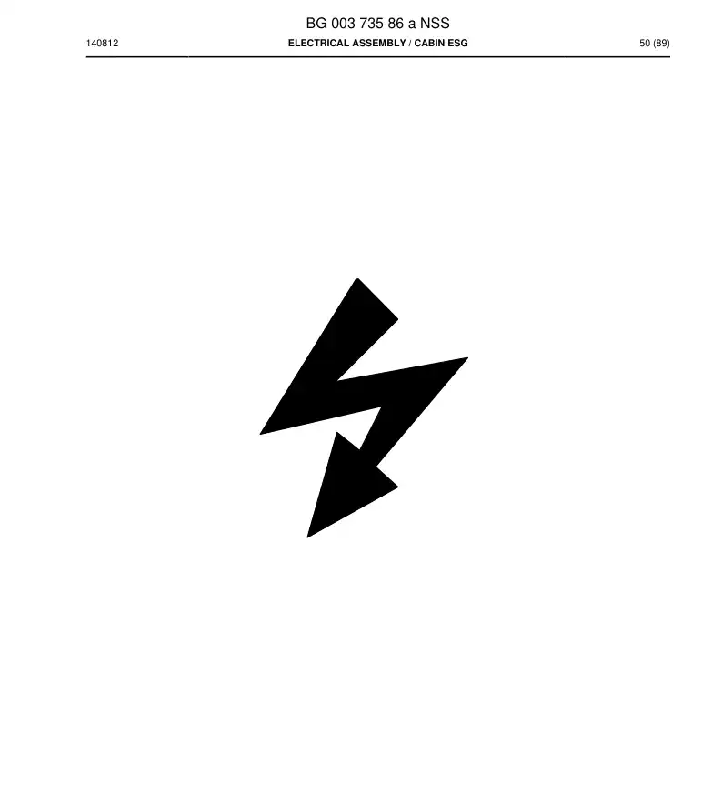 BG00373586a BG 003 735 86a Electrical Assembly - Sandvik Technical Drawing