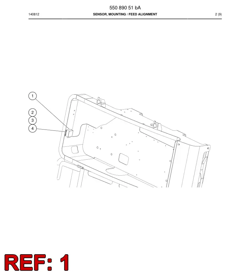 BG00375780a BG 003 757 80a Pre-Installed Device - Sandvik Technical Drawing