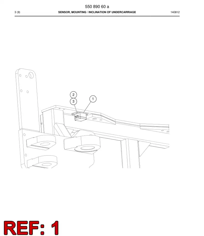 BG00375848a BG 003 758 48a Pre-Installed Device - Sandvik Technical Drawing
