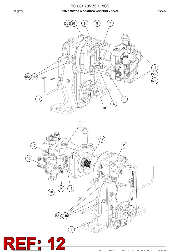 BG00375854a BG 003 758 54a O-ring - Sandvik Technical Drawing