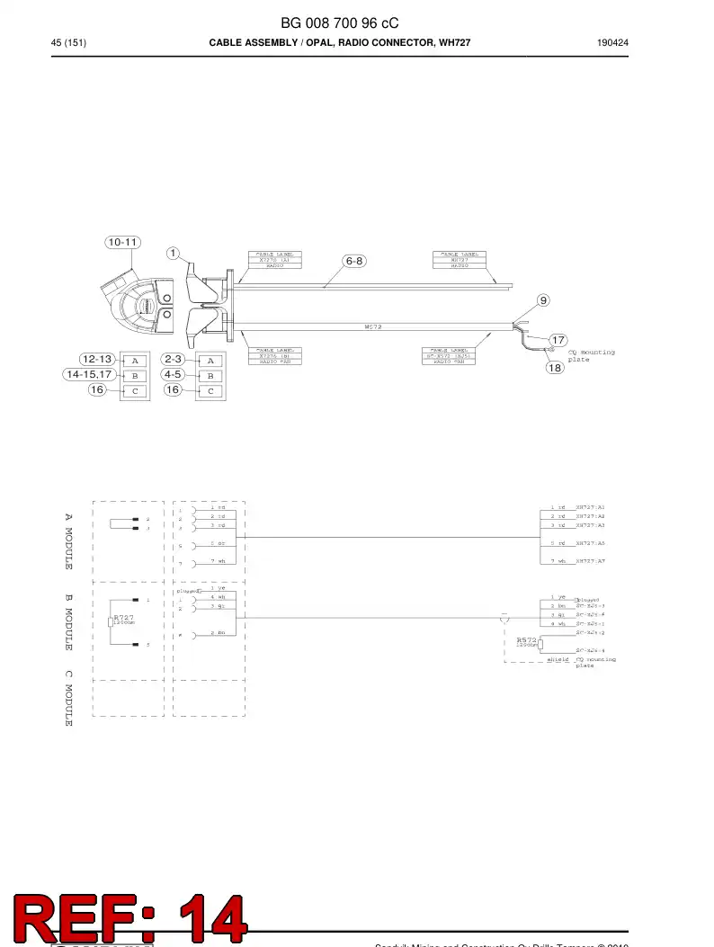 BG00376156a BG 003 761 56a Socket Insert - Sandvik Technical Drawing