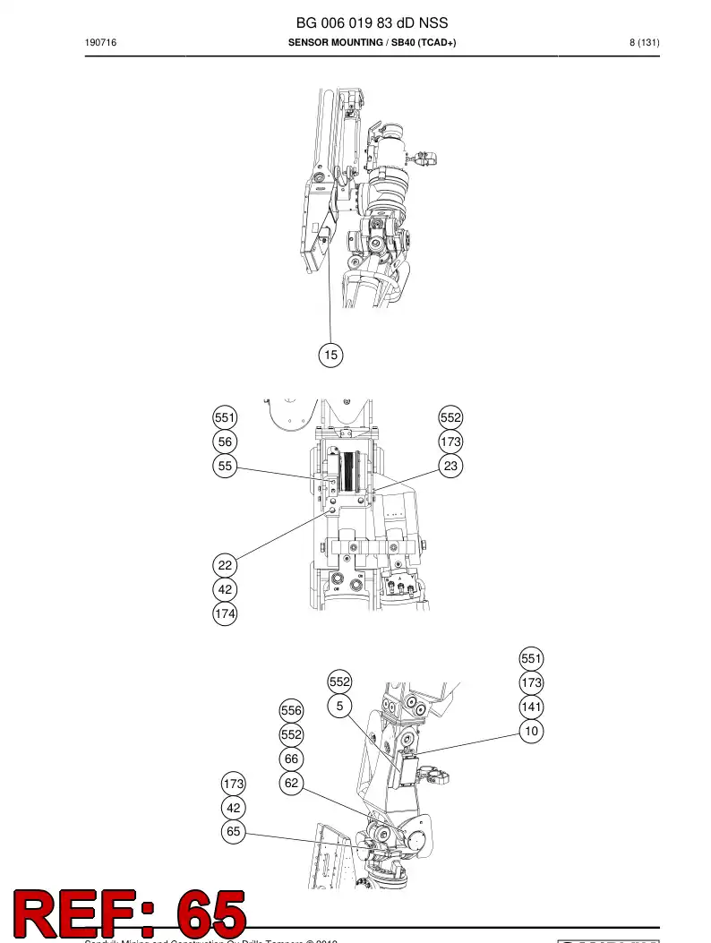 BG00377330b BG 003 773 30b Cover - Sandvik Technical Drawing
