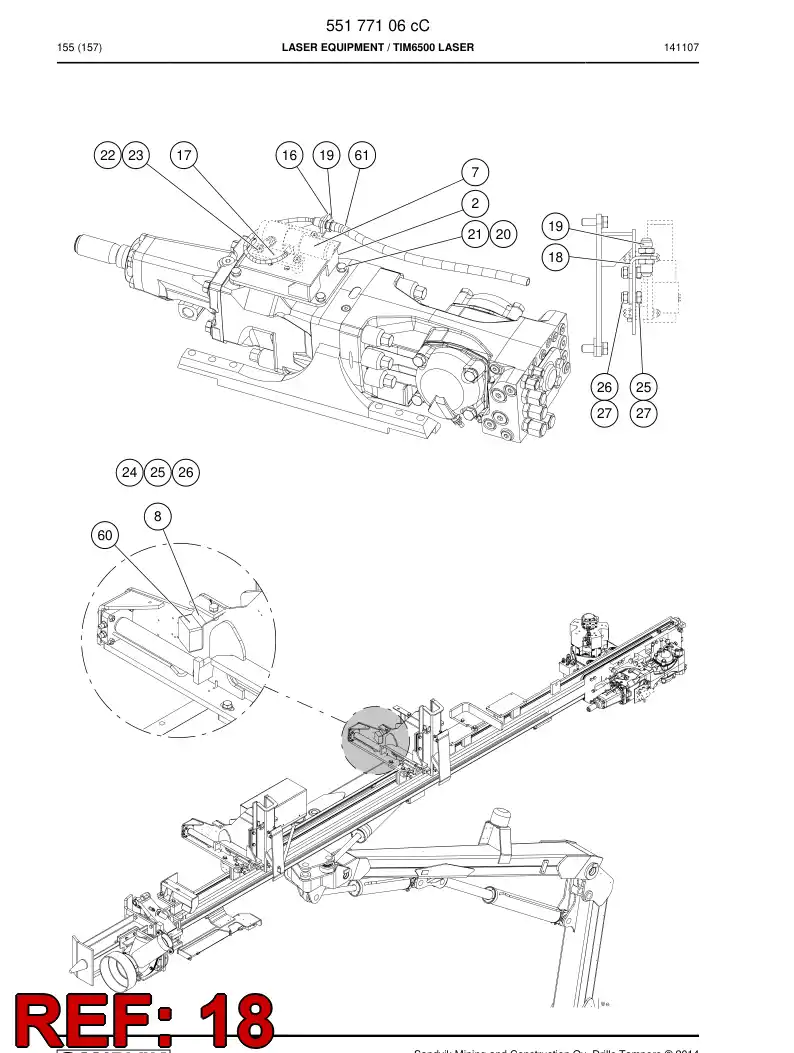 BG00385246a BG 003 852 46a Plate - Sandvik Technical Drawing