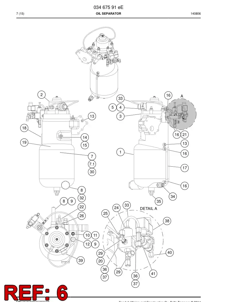BG00393713a BG 003 937 13a Plug - Sandvik Technical Drawing