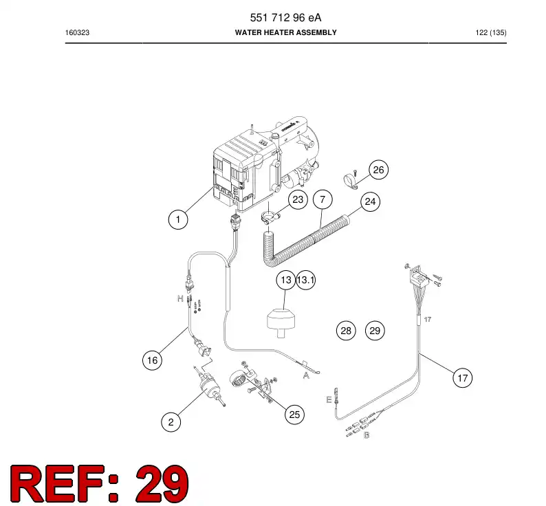 BG00394298a BG 003 942 98a Box, Screen - Sandvik Technical Drawing