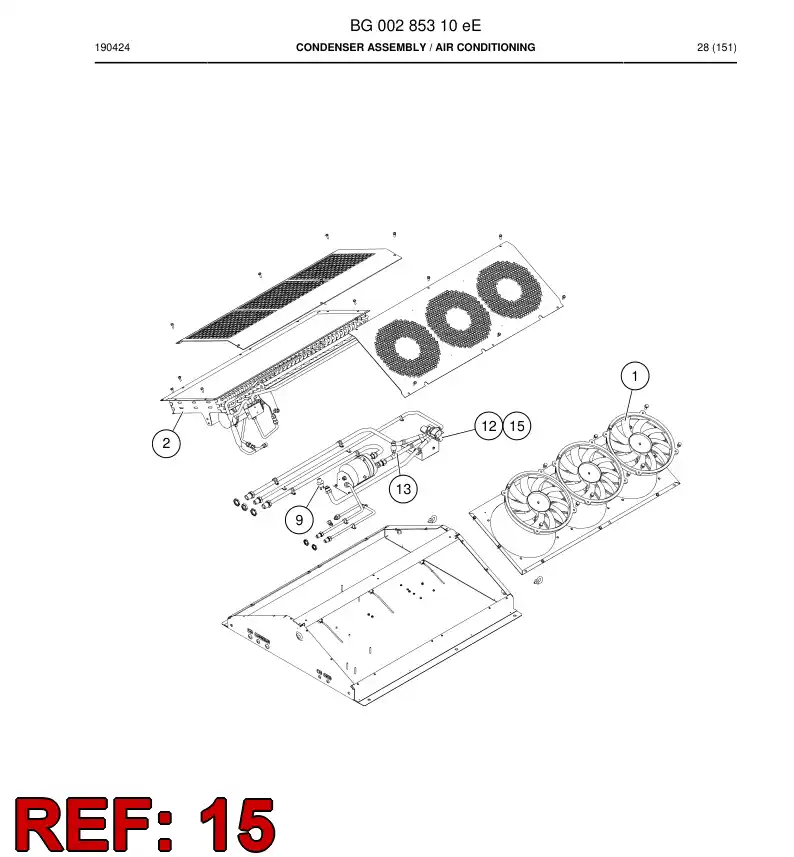 BG00395834a BG 003 958 34a Valve - Sandvik Technical Drawing