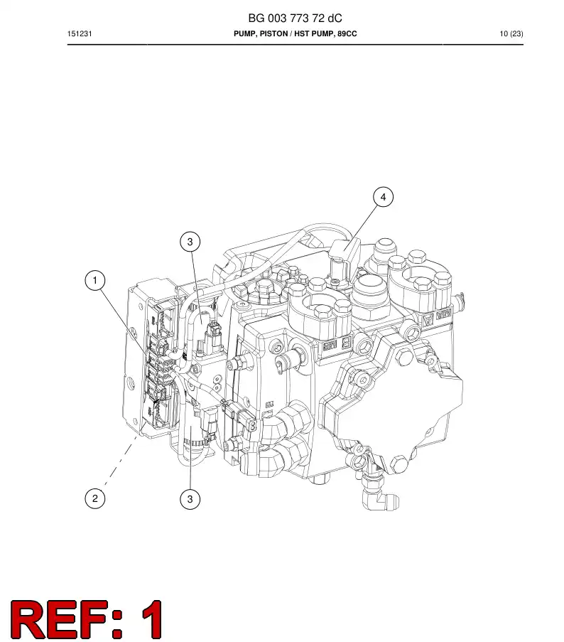 BG00396236a BG 003 962 36a Controller - Sandvik Technical Drawing