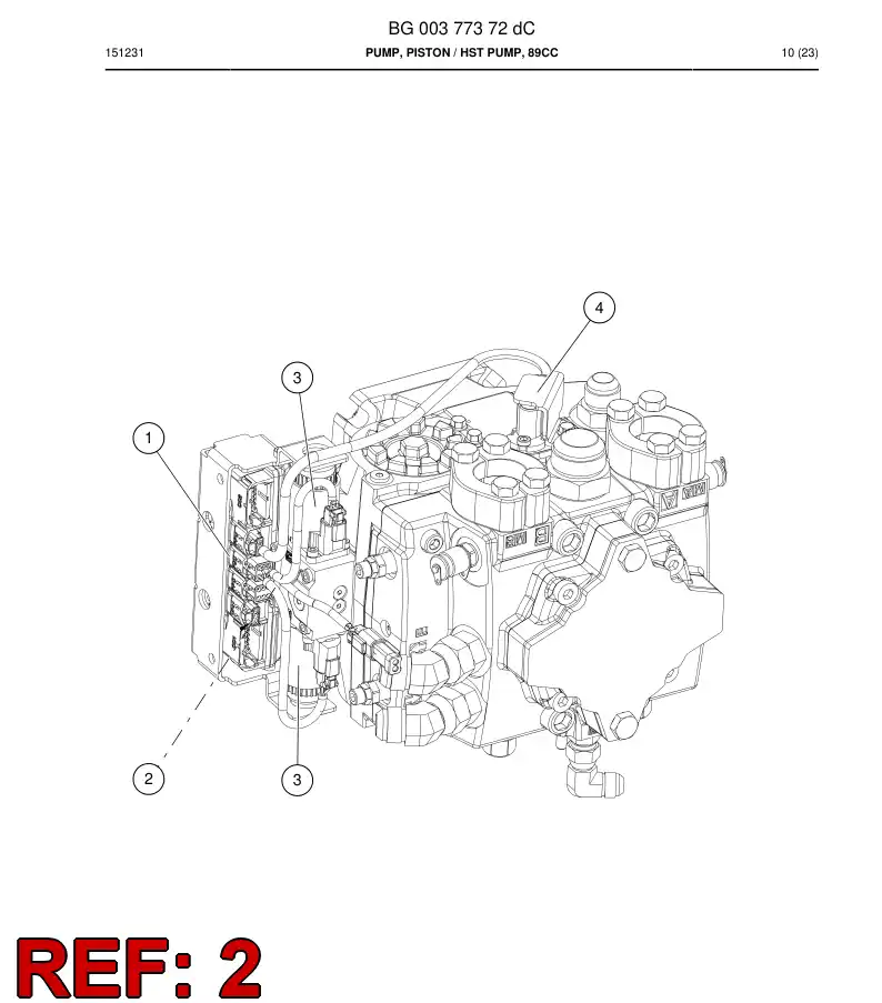 BG00396287a BG 003 962 87a Magnet - Sandvik Technical Drawing