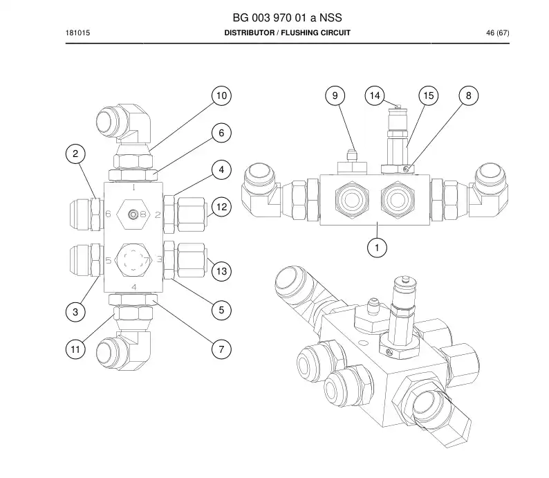BG00397001a BG 003 970 01a Distributor - Sandvik Technical Drawing
