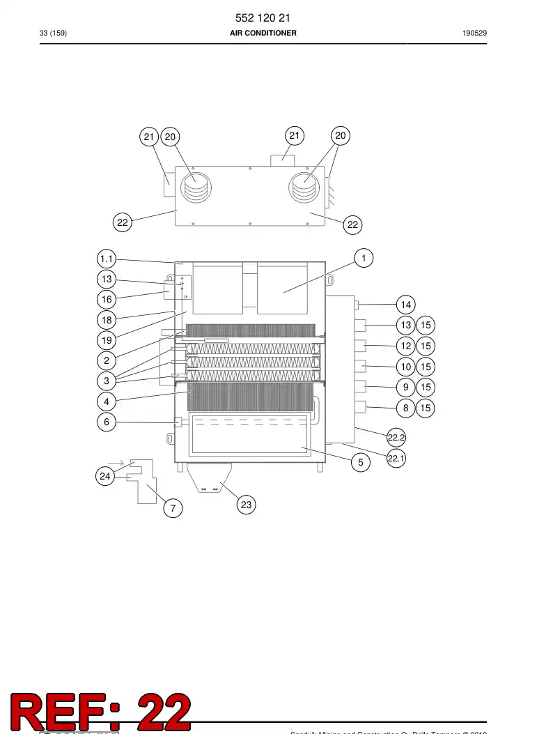 BG00407462a BG 004 074 62a PRING - Sandvik Technical Drawing