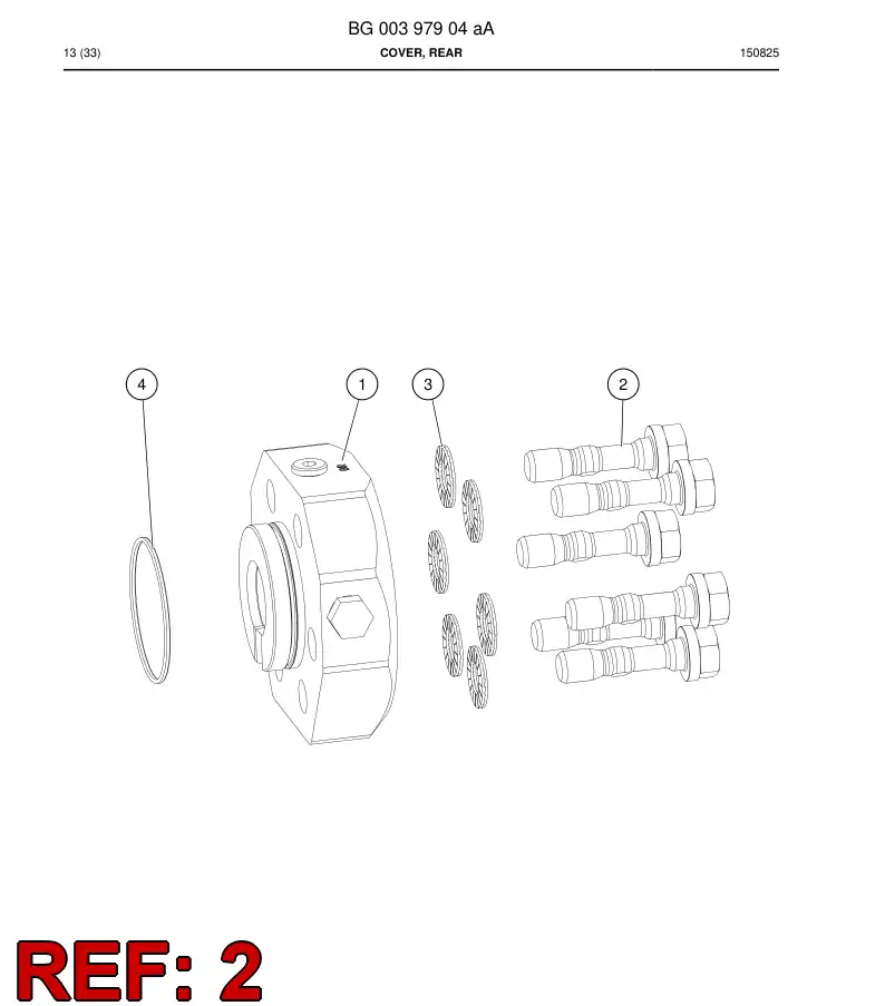 BG00409841a BG 004 098 41a Bolt - Sandvik Technical Drawing
