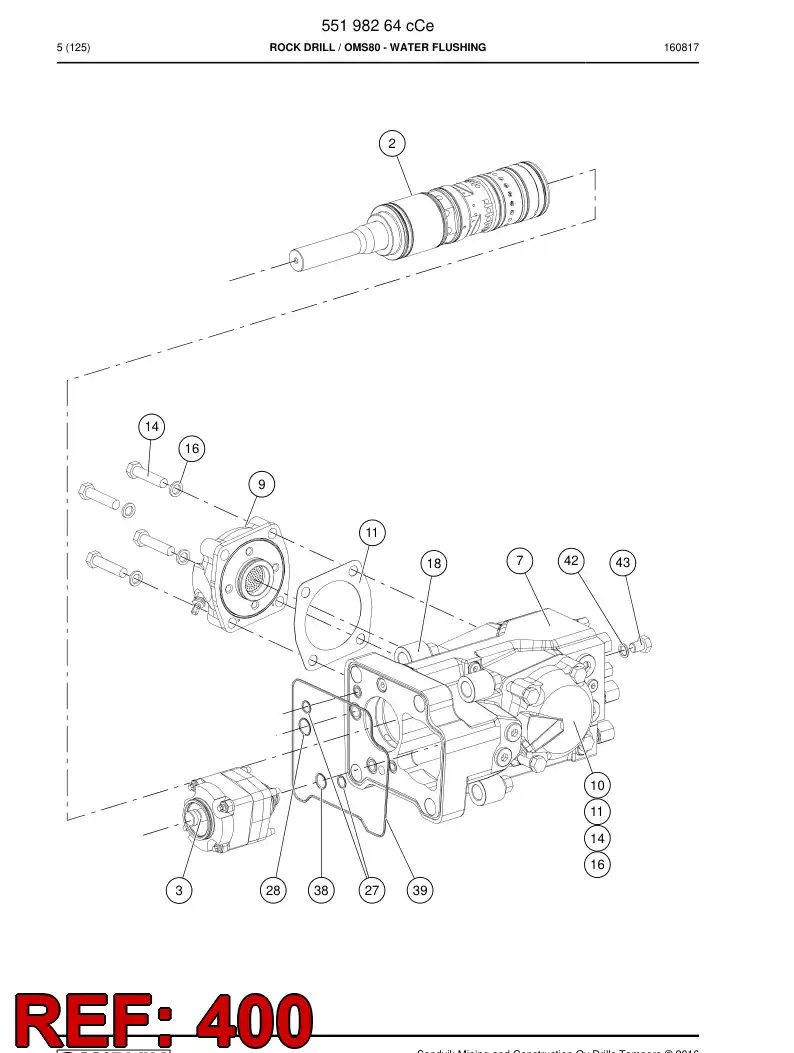BG00411406a BG 004 114 06a ADESIVO - Sandvik Technical Drawing